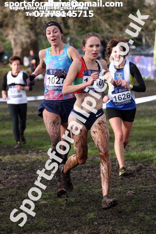 Senior Women and under-23 Womens 2017 British Athletics Liverpool Cross Challenge, Sefton Park, Liverpool. Photo:  David T. Hewitson/Sports for All Pics